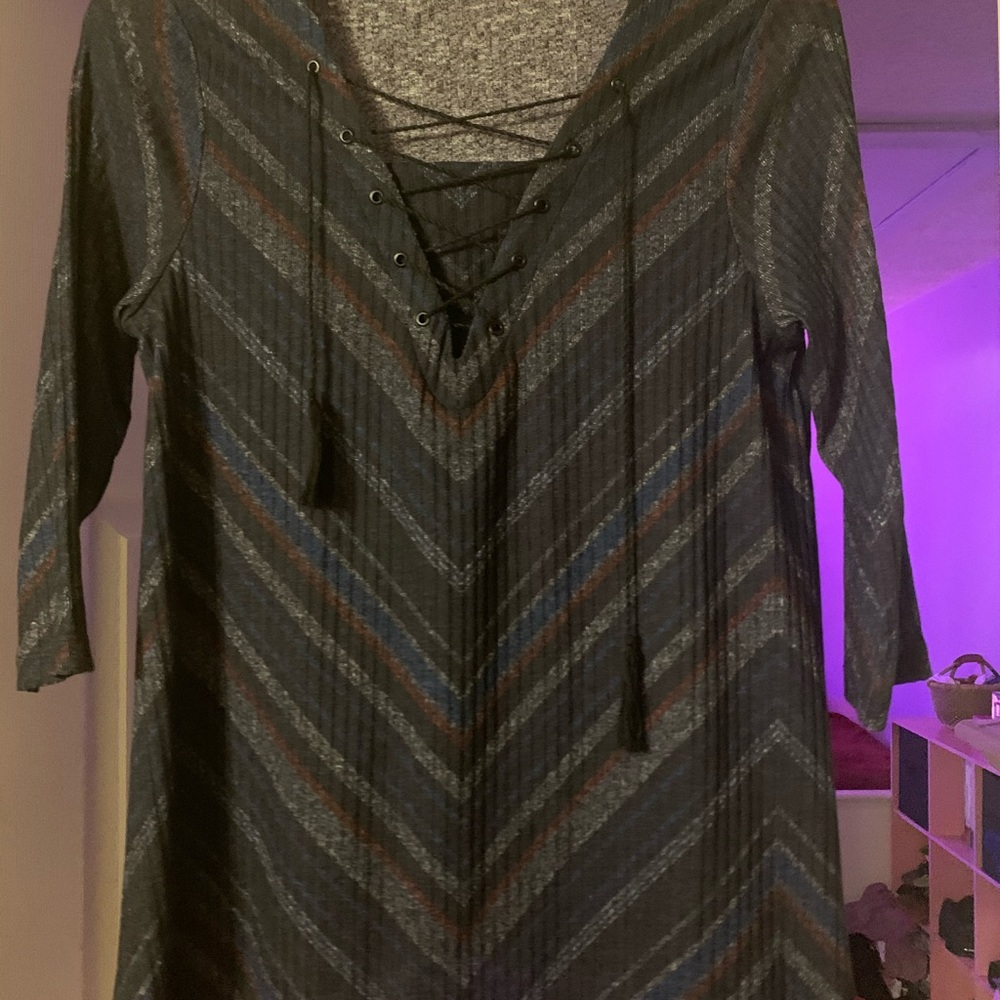 3/4 length sleeve blouse